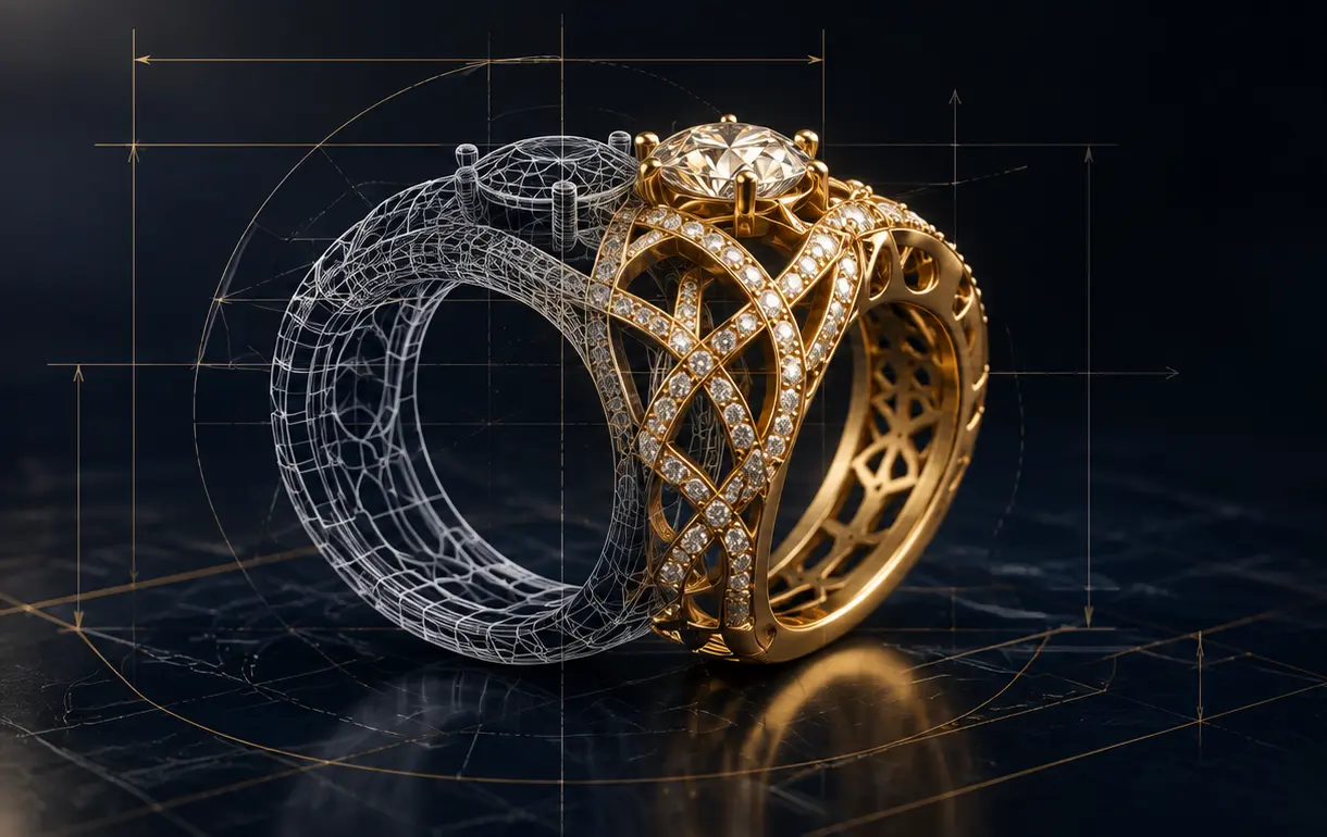 صناعة الذهب والتصميم الرقمي في DIO KARAT